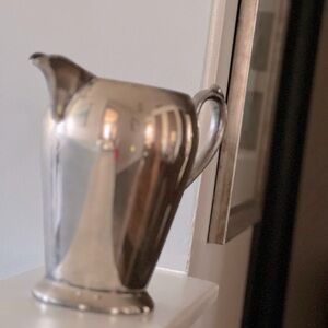 Vintage Silver Water Pitcher